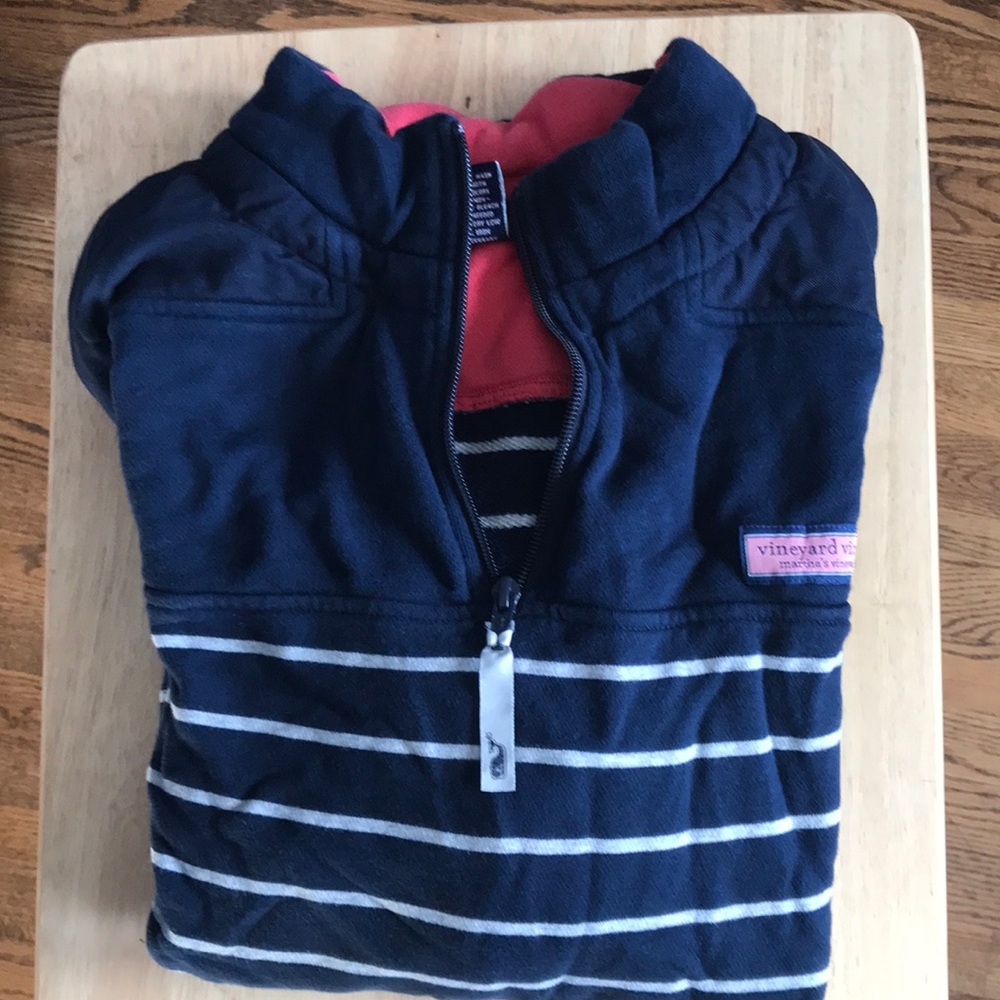 Vineyard Vines Quarter Zip Sweater, Size M